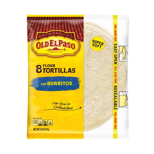 Picture of Flour Burritos Tortillas